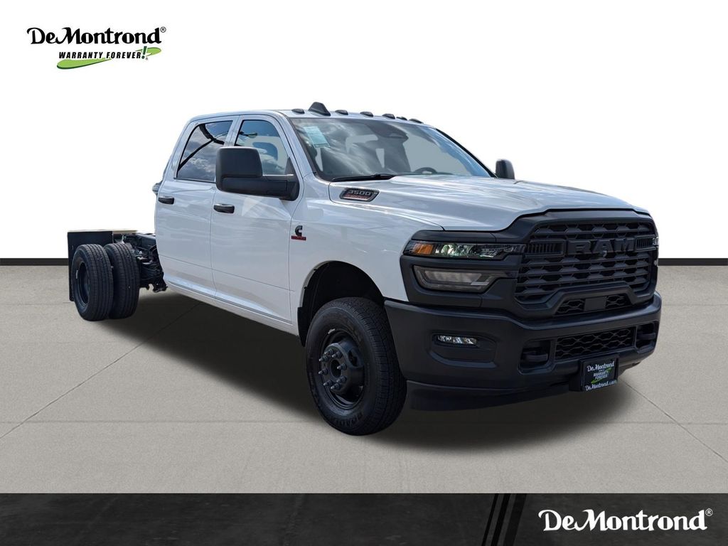 2026 Ram 3500 Tradesman White at Texan Dodge Chrysler Jeep Ram