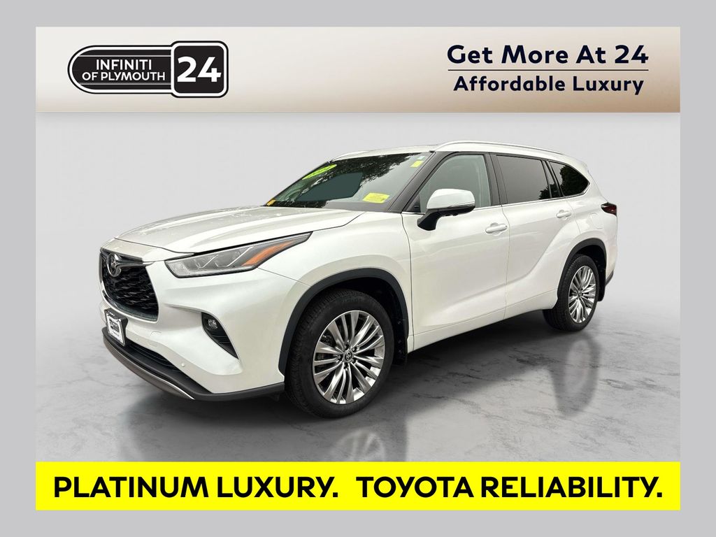 Pearl 2024 Toyota Highlander SUV / Crossover All-Wheel Drive 8-Speed Automatic