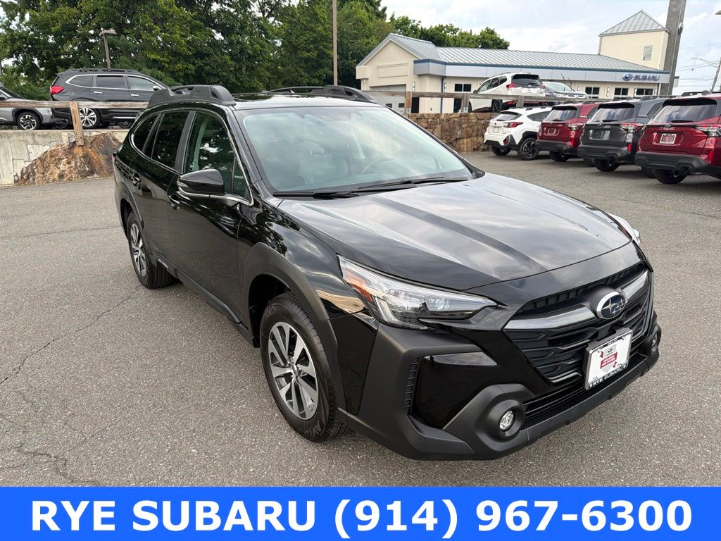 Crystal Black Silica 2025 Subaru Outback Premium AWD SUV / Crossover All-Wheel Drive Continuously Variable Transmission