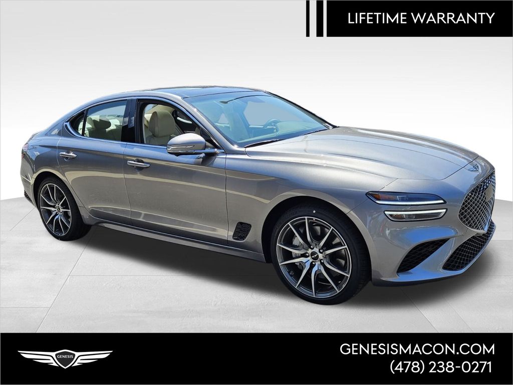 Savile Silver 2026 Genesis G70 2.5T Prestige AWD Sedan All-Wheel Drive 8-Speed Automatic