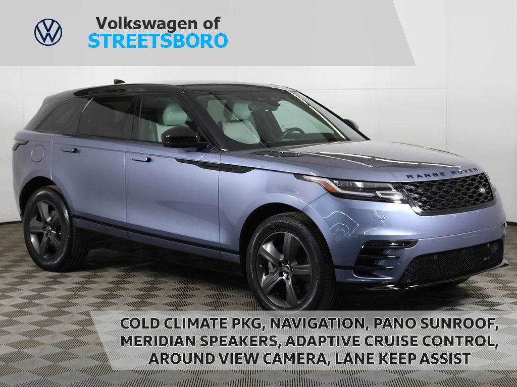 Byron Blue Metallic 2023 Land Rover Range Rover Velar P340 R-Dynamic S AWD SUV / Crossover All-Wheel Drive 8-Speed Automatic