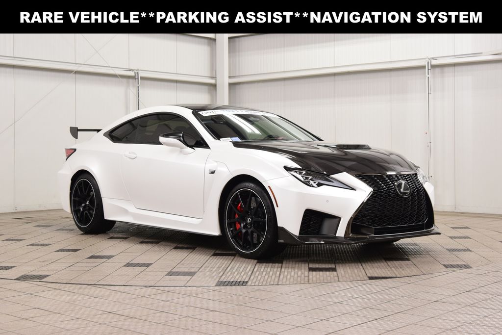 Arctic Blast Satin 2021 Lexus RC F Fuji Speedway Edition RWD Coupe Rear-Wheel Drive 8-Speed Dual Clutch