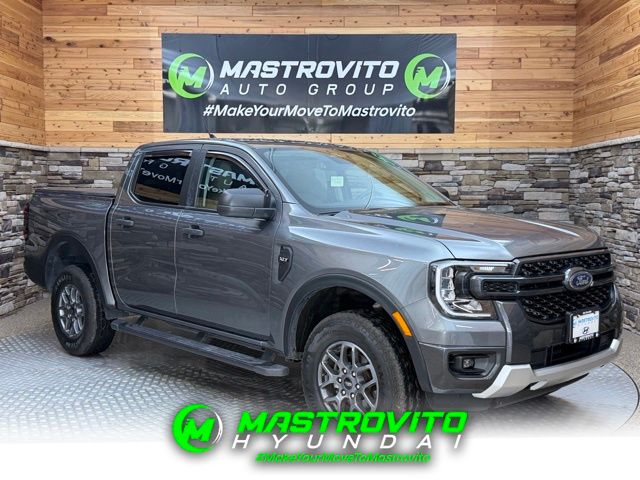Gray Metallic 2025 Ford Ranger Pickup Truck Four-Wheel Drive Automatic