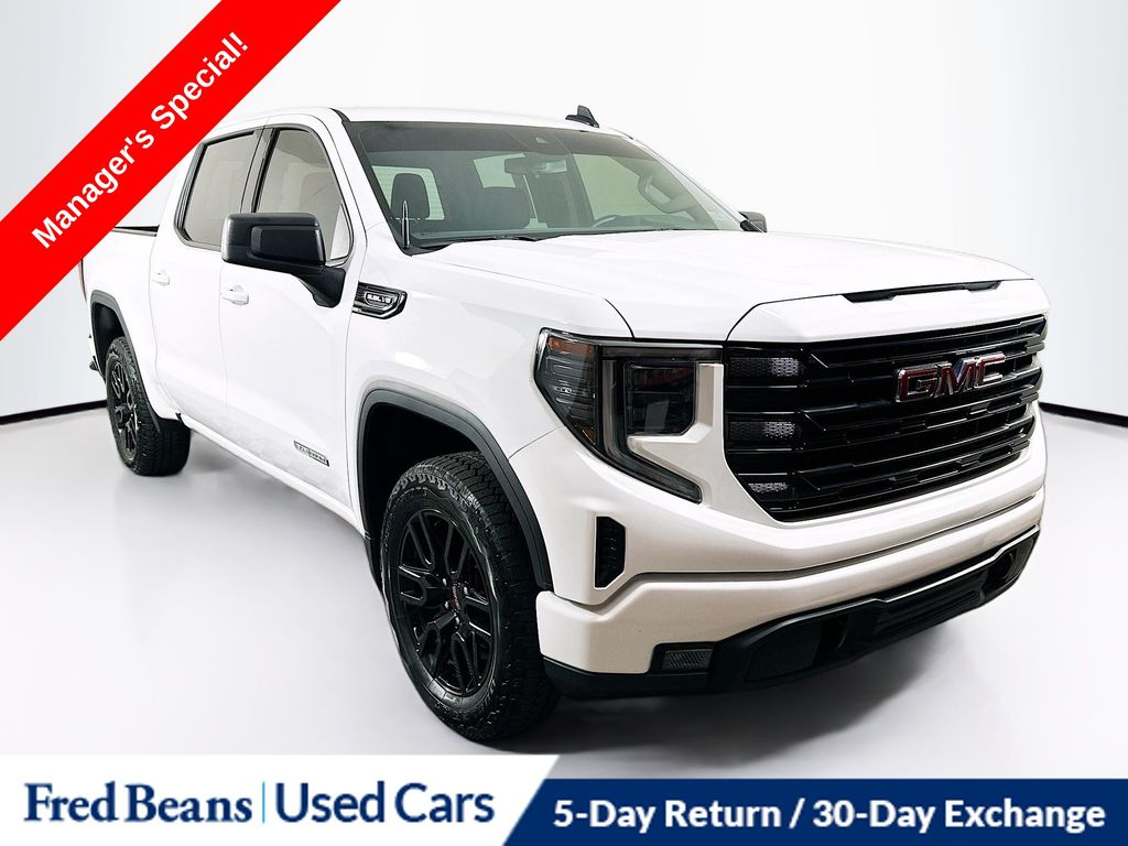 Summit White 2025 GMC Sierra 1500 Pickup Truck Four-Wheel Drive Automatic