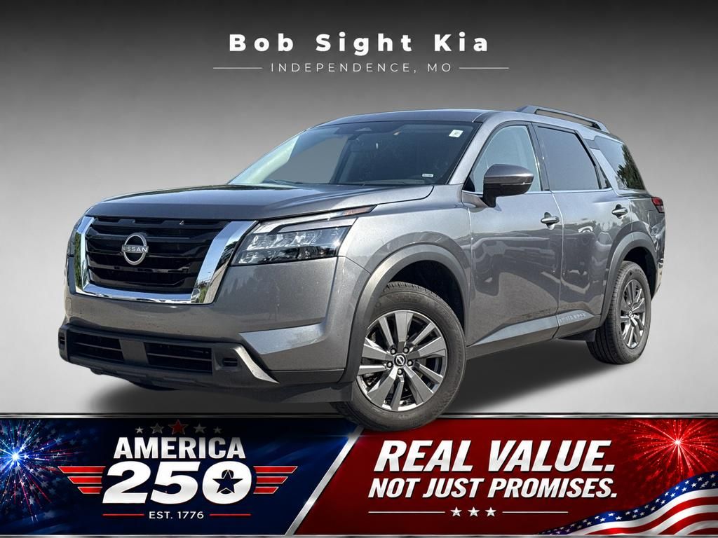 Gray (Gun Metallic) 2024 Nissan Pathfinder SUV / Crossover All-Wheel Drive 9-Speed Automatic