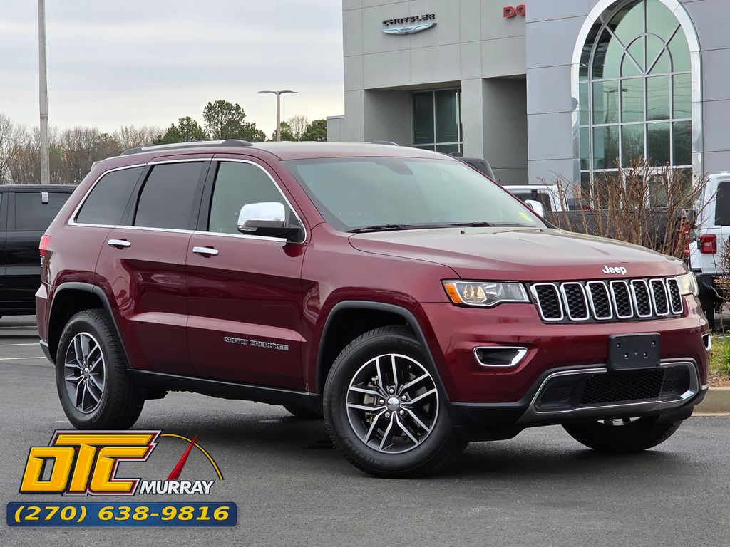Velvet Red Pearlcoat 2018 Jeep Grand Cherokee Limited 4WD SUV / Crossover Four-Wheel Drive 8-Speed Automatic