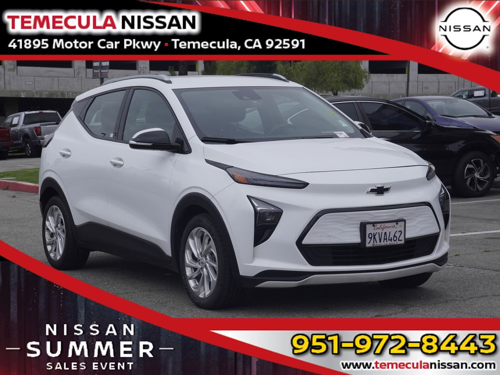 Summit White 2023 Chevrolet Bolt EUV Hatchback Front-Wheel Drive 1-Speed Automatic