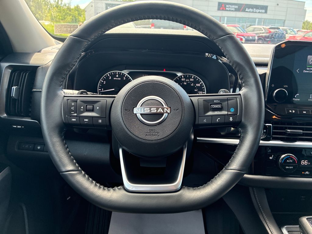 2023 Nissan Pathfinder SL Red at Bob Ruth Ford