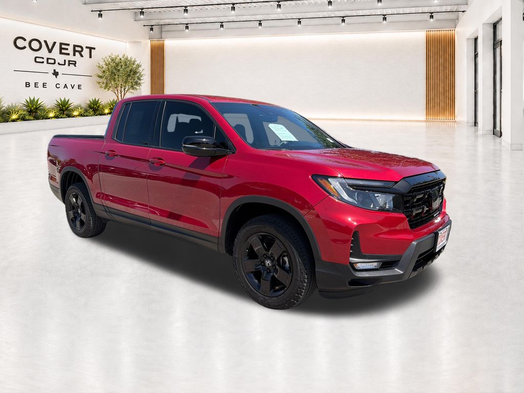 Radiant Red 2024 Honda Ridgeline Pickup Truck All-Wheel Drive 9-Speed Automatic