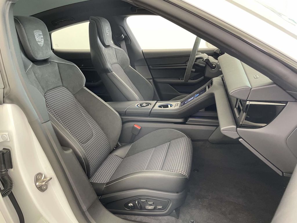 2026 Porsche Taycan 4 White at Audi Porsche Sewickley