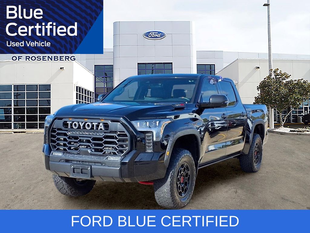 2024 Toyota Tundra Hybrid TRD Pro Black at Bayway Cadillac of The Woodlands