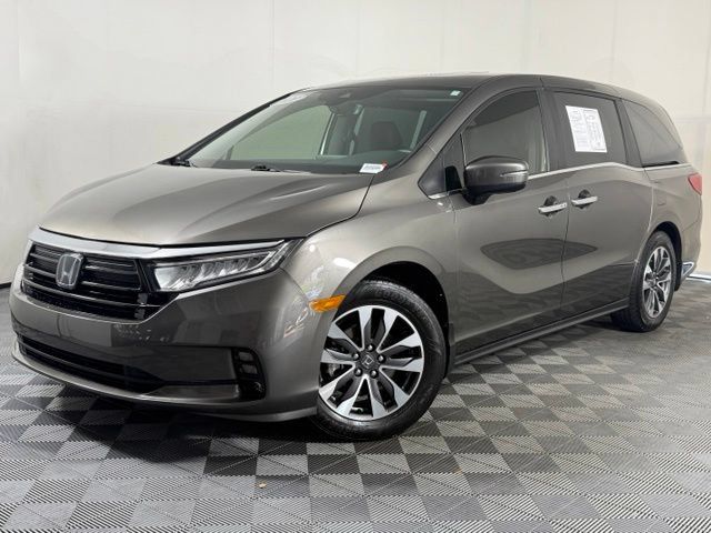 2021 Honda Odyssey Pacific Pewter Metallic Minivan Tracción delantera Automática