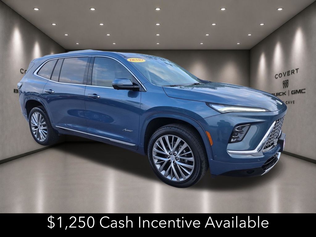 Ocean Blue Metallic 2026 Buick Enclave Avenir FWD SUV / Crossover Front-Wheel Drive 8-Speed Automatic