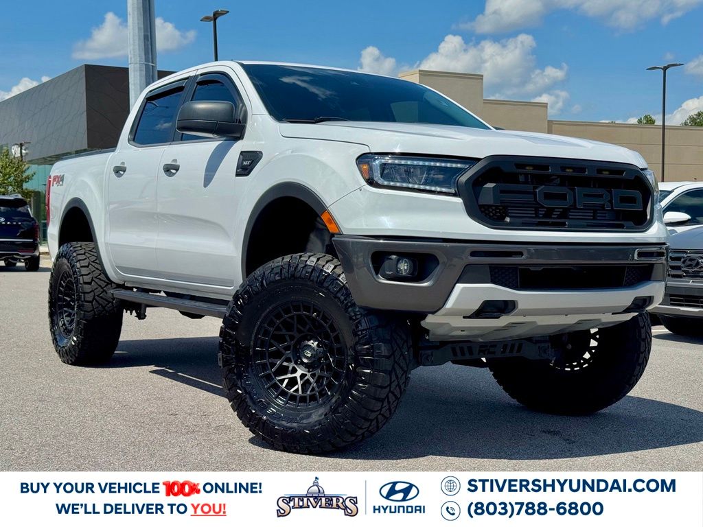 Oxford White 2022 Ford Ranger Pickup Truck Four-Wheel Drive Automatic