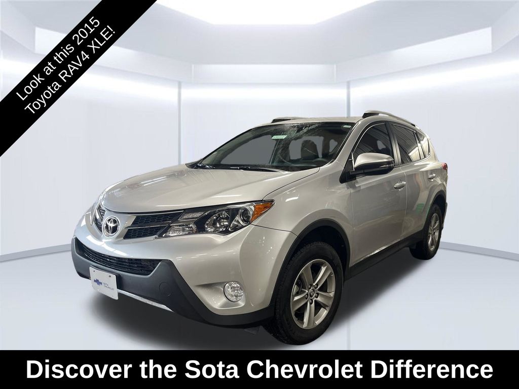 Classic Silver Metallic 2015 Toyota RAV4 SUV / Crossover All-Wheel Drive 6-Speed Automatic