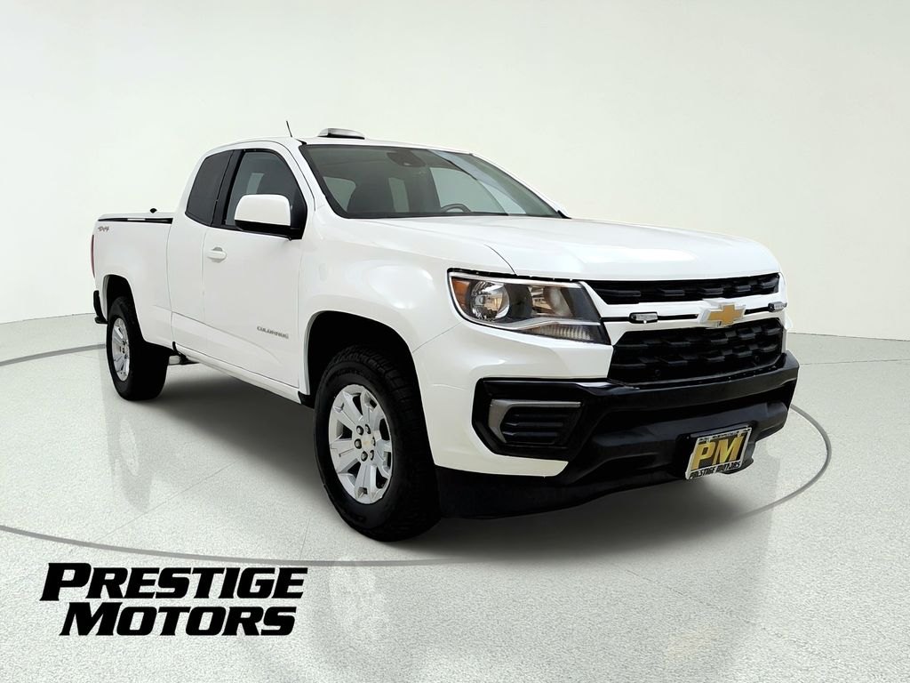 Summit White 2022 Chevrolet Colorado Pickup Truck Four-Wheel Drive 6-Speed Automatic