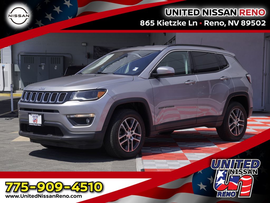 Billet Silver Metallic Clearcoat 2018 Jeep Compass SUV / Crossover Four-Wheel Drive 9-Speed Automatic