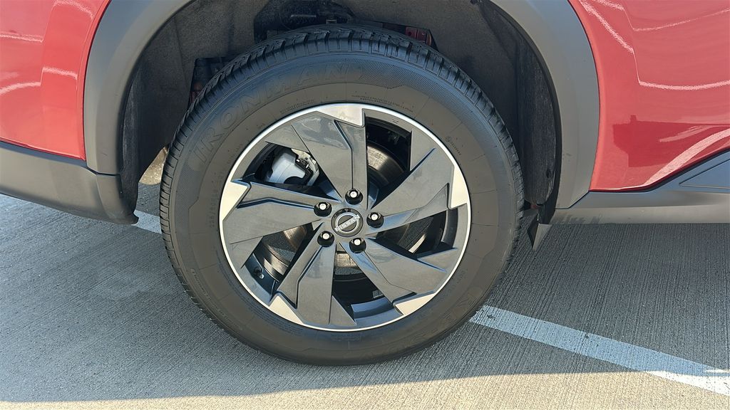 2025 Nissan Rogue SV Red at South Houston Nissan