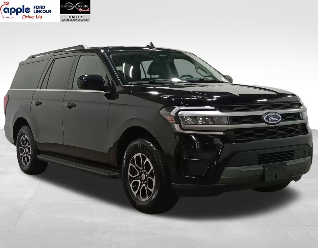 Black Metallic 2024 Ford Expedition SUV / Crossover Four-Wheel Drive Automatic
