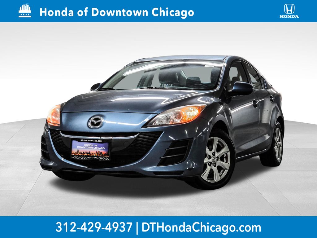 Gunmetal Blue Mica 2010 Mazda MAZDA3 Sedan Front-Wheel Drive 5-Speed Automatic