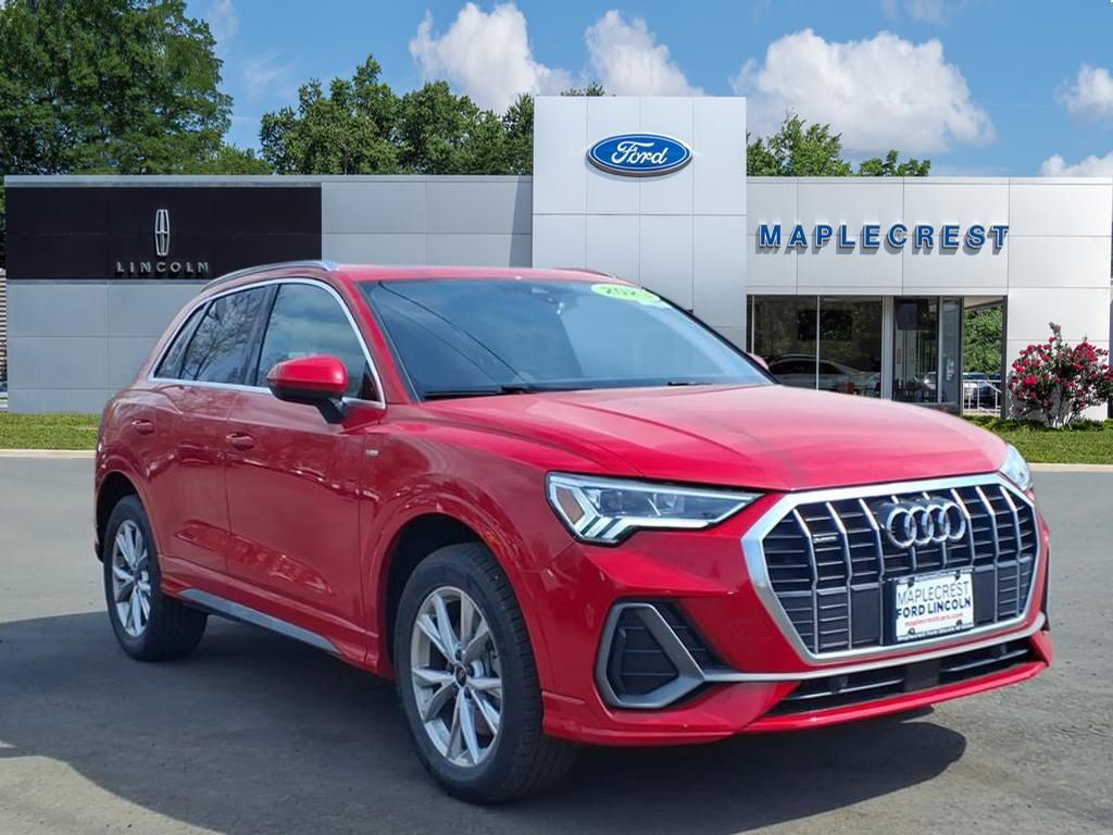 Red 2023 Audi Q3 SUV / Crossover All-Wheel Drive 8-Speed Automatic