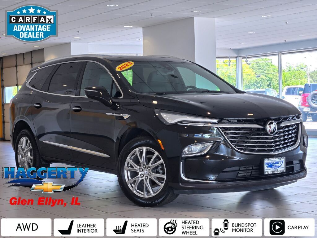 Black (Ebony Twilight Metallic) 2023 Buick Enclave SUV / Crossover Four-Wheel Drive 9-Speed Automatic
