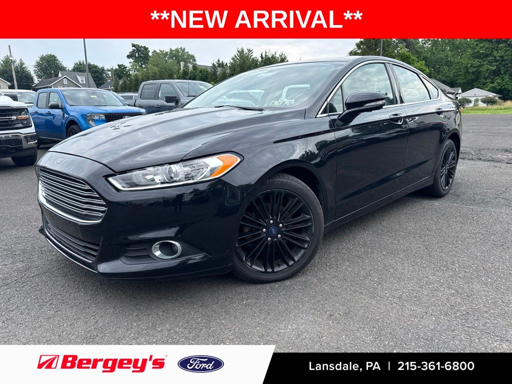 Shadow Black 2016 Ford Fusion Sedan All-Wheel Drive 6-Speed Automatic
