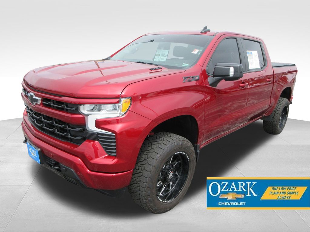 Radiant Red Tintcoat 2024 Chevrolet Silverado 1500 Pickup Truck Four-Wheel Drive Automatic