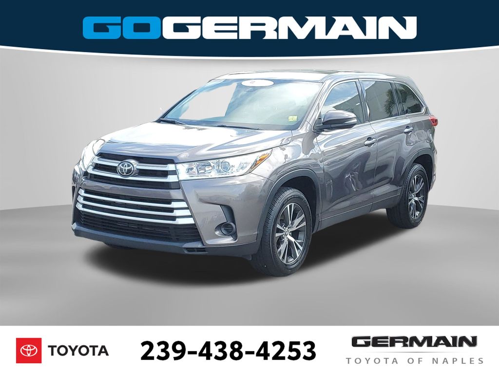Predawn Gray Mica 2019 Toyota Highlander LE FWD SUV / Crossover Front-Wheel Drive 6-Speed Automatic