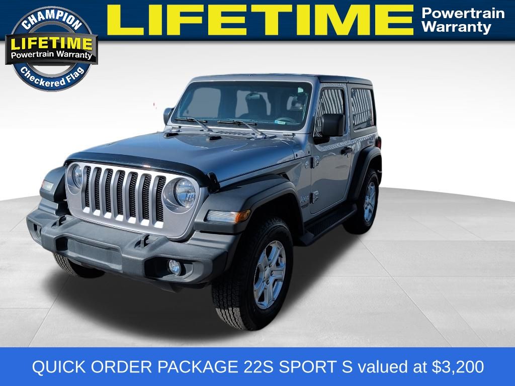 Billet Silver Metallic 2020 Jeep Wrangler SUV / Crossover Four-Wheel Drive 8-Speed Automatic