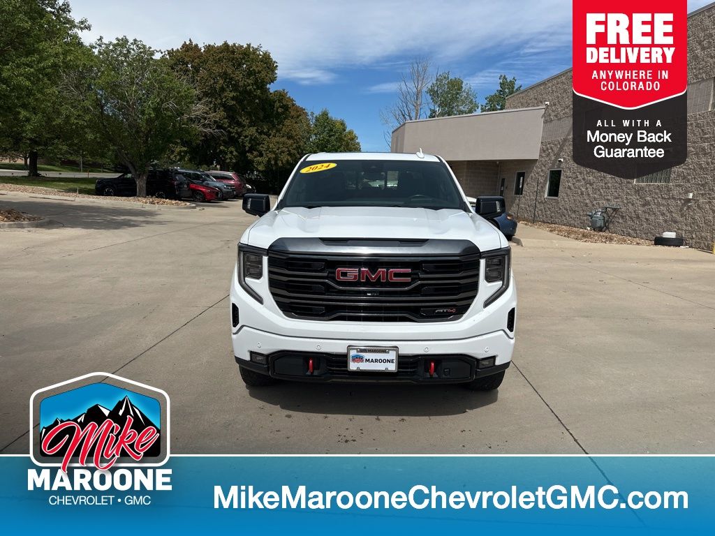 Summit White 2024 GMC Sierra 1500 Pickup Truck Four-Wheel Drive Automatic