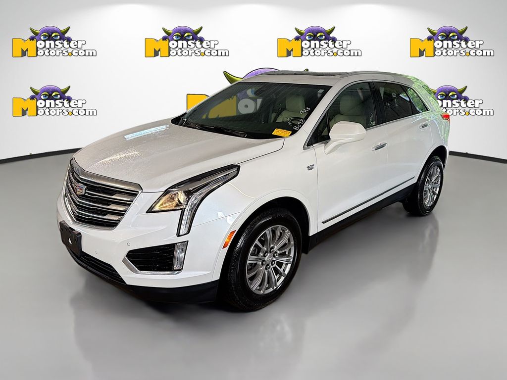 White 2019 Cadillac XT5 SUV / Crossover Four-Wheel Drive 8-Speed Automatic