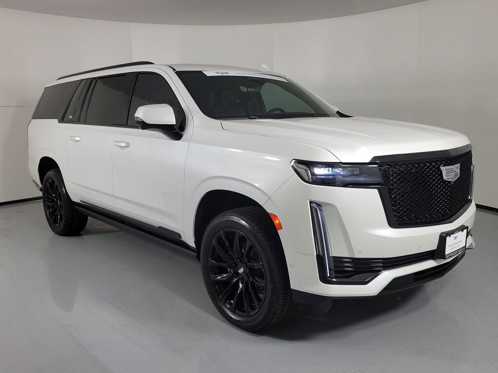 2023 Cadillac Escalade ESV Sport White at Bayway Cadillac of The Woodlands