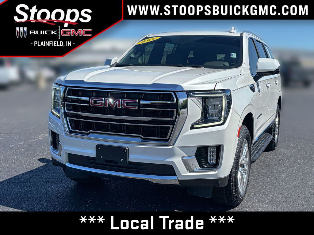 White Frost Tricoat 2022 GMC Yukon SUV / Crossover Four-Wheel Drive 
