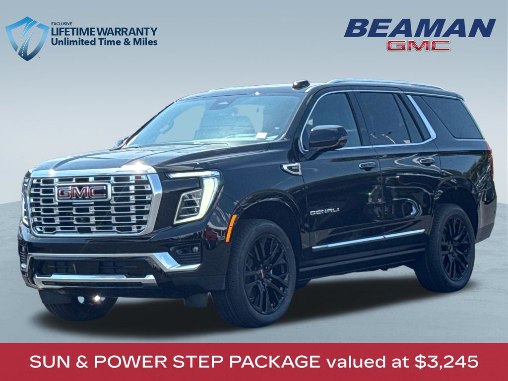 Onyx Black 2026 GMC Yukon SUV / Crossover Four-Wheel Drive