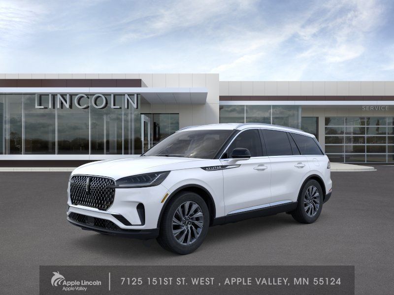 White Metallic 2026 Lincoln Aviator SUV / Crossover All-Wheel Drive Automatic
