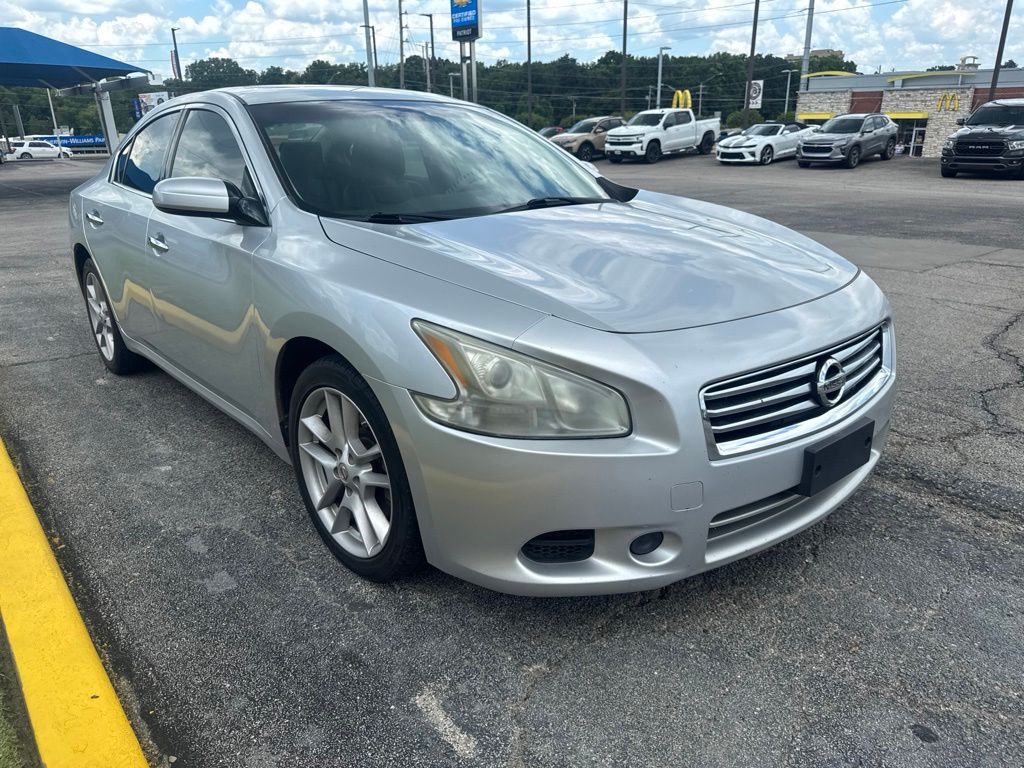 Brilliant Silver Metallic 2012 Nissan Maxima Sedan Front-Wheel Drive Continuously Variable Transmission
