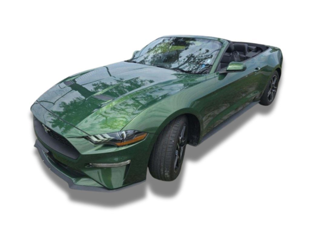 Green Metallic 2023 Ford Mustang Convertible Rear-Wheel Drive Automatic