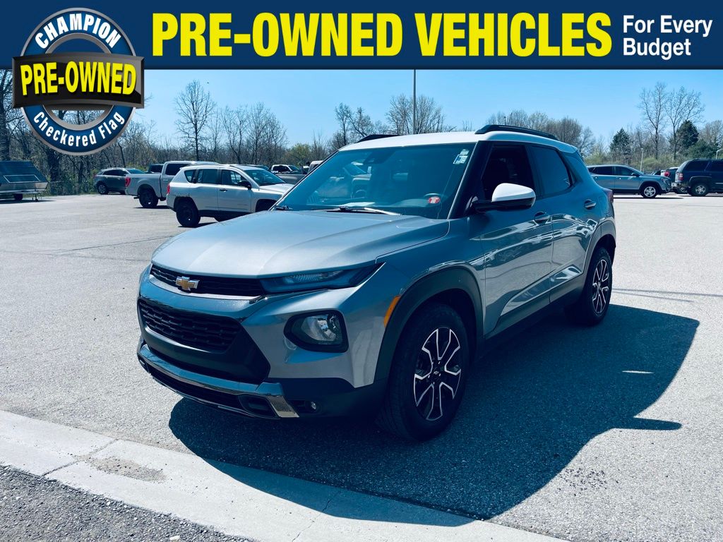 Sterling Gray Metallic 2023 Chevrolet Trailblazer ACTIV FWD SUV / Crossover Front-Wheel Drive Continuously Variable Transmission
