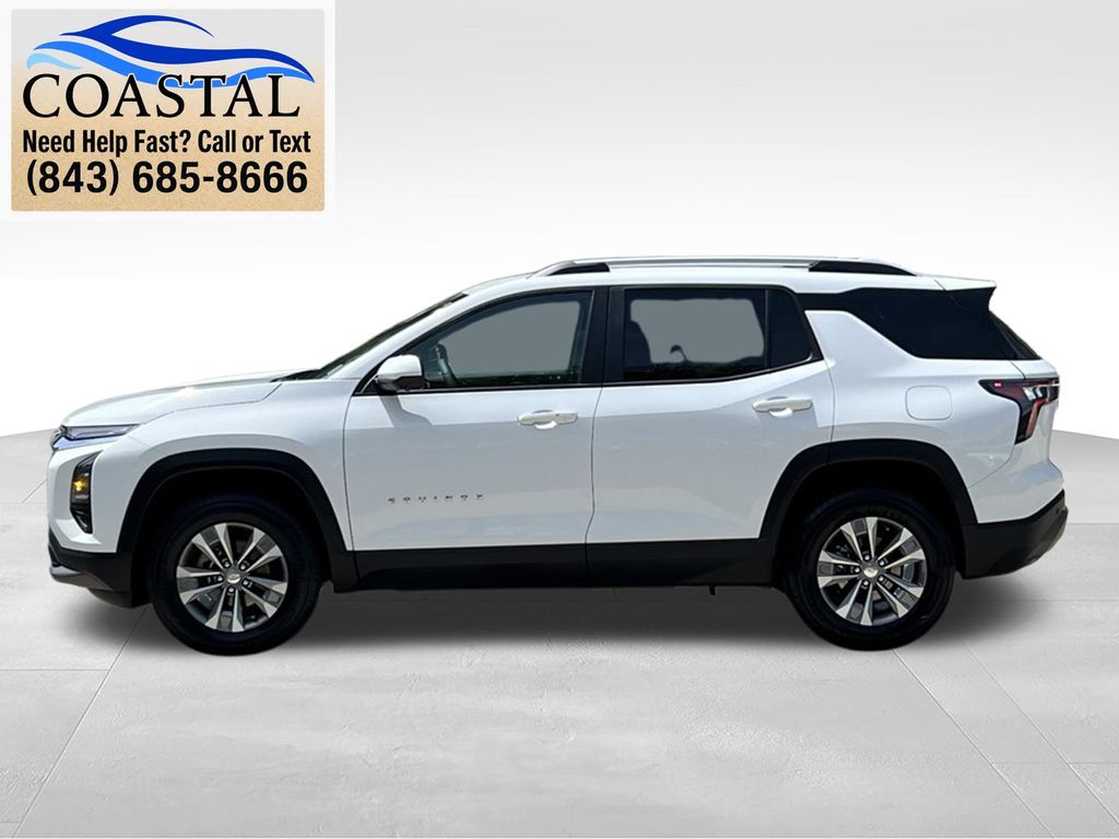 2025 Chevrolet Equinox LT White at Bob Mills Chevrolet