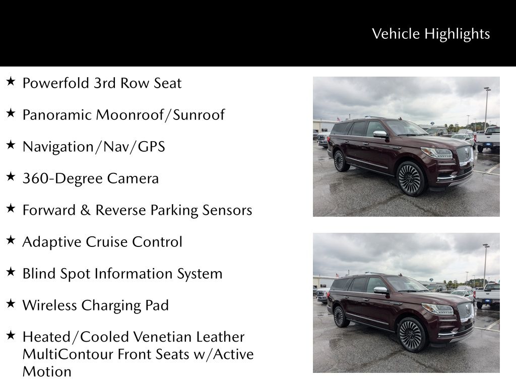 2019 Lincoln Navigator L Black Label