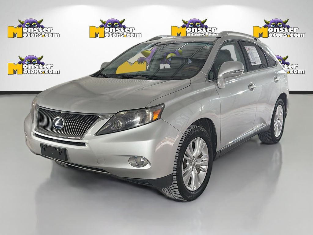 Silver 2010 Lexus RX Hybrid 450h AWD SUV / Crossover All-Wheel Drive Continuously Variable Transmission