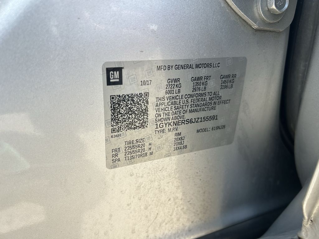 2018 Cadillac XT5 Premium Luxury Silver at Bravo Nissan