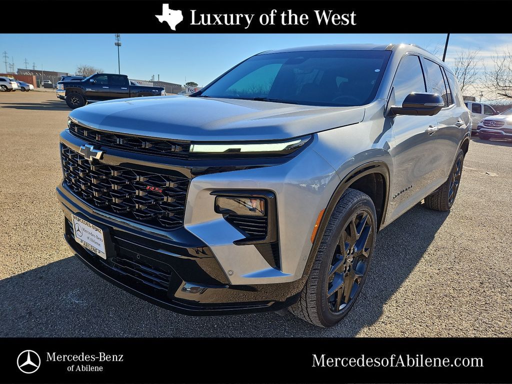 Sterling Gray Metallic 2024 Chevrolet Traverse RS FWD SUV / Crossover Front-Wheel Drive 8-Speed Automatic