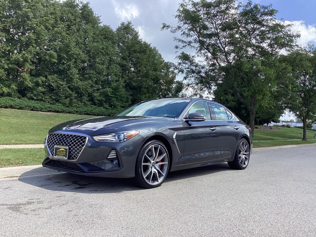 Himalayan Gray 2020 Genesis G70 Sedan Rear-Wheel Drive 8-Speed Automatic
