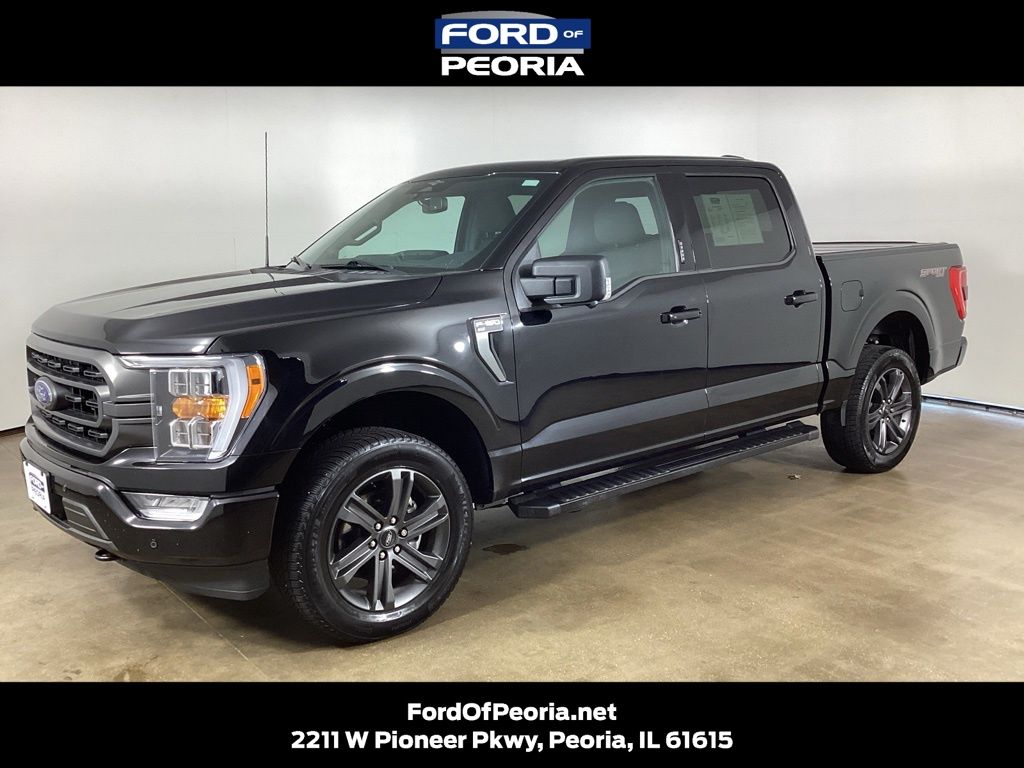 Agate Black Metallic 2023 Ford F-150 Pickup Truck Four-Wheel Drive Automatic