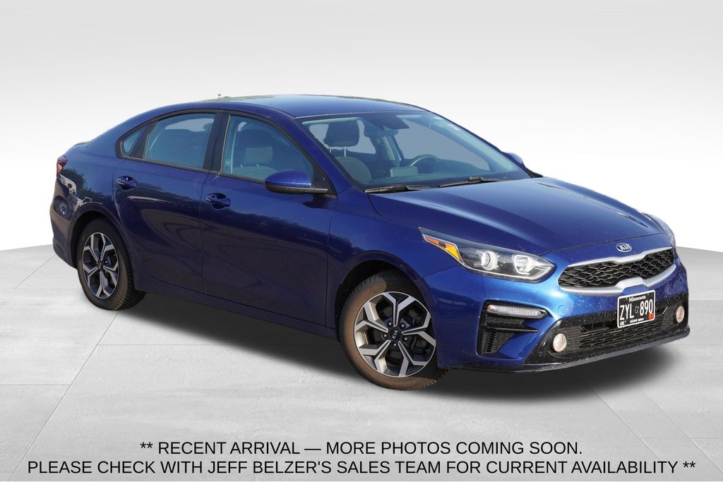 Deep Sea Blue 2020 Kia Forte LXS FWD Sedan Front-Wheel Drive Continuously Variable Transmission