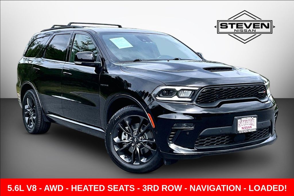 DB Black Crystal Clearcoat 2023 Dodge Durango SUV / Crossover All-Wheel Drive 8-Speed Automatic