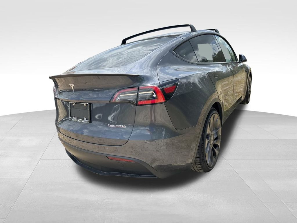 2021 Midnight Silver Metallic Tesla Model Y Performance AWD SUV