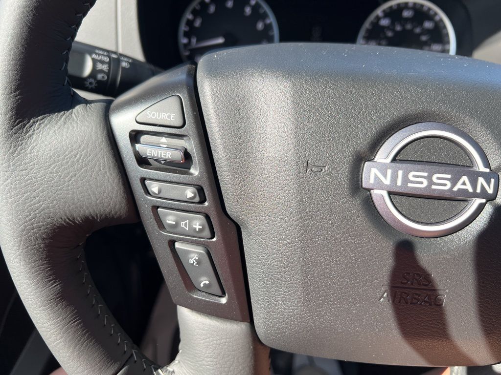 2025 Glacier White Nissan Frontier SV RWD Truck